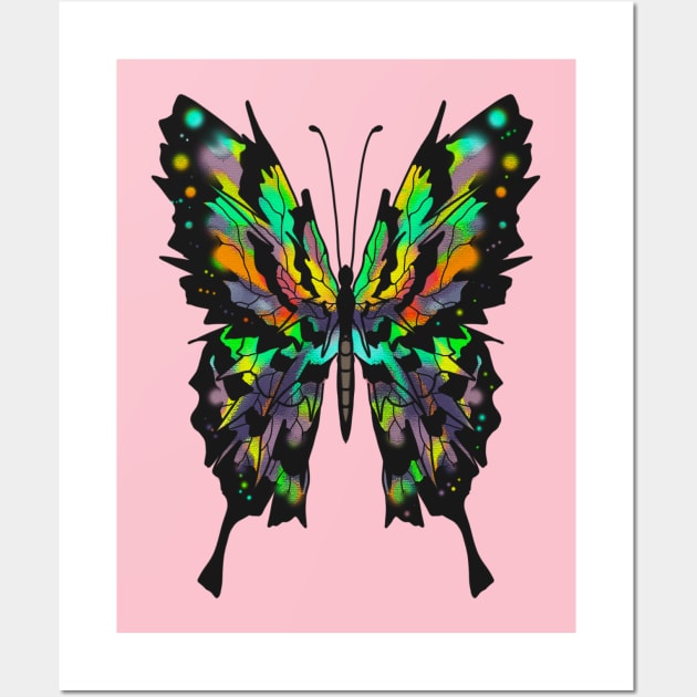 Butterfly Spectrum Wall Art by dreamboxarts